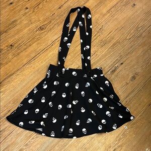 Midnight Hour Women’s Skirt Black/Skull Size XS